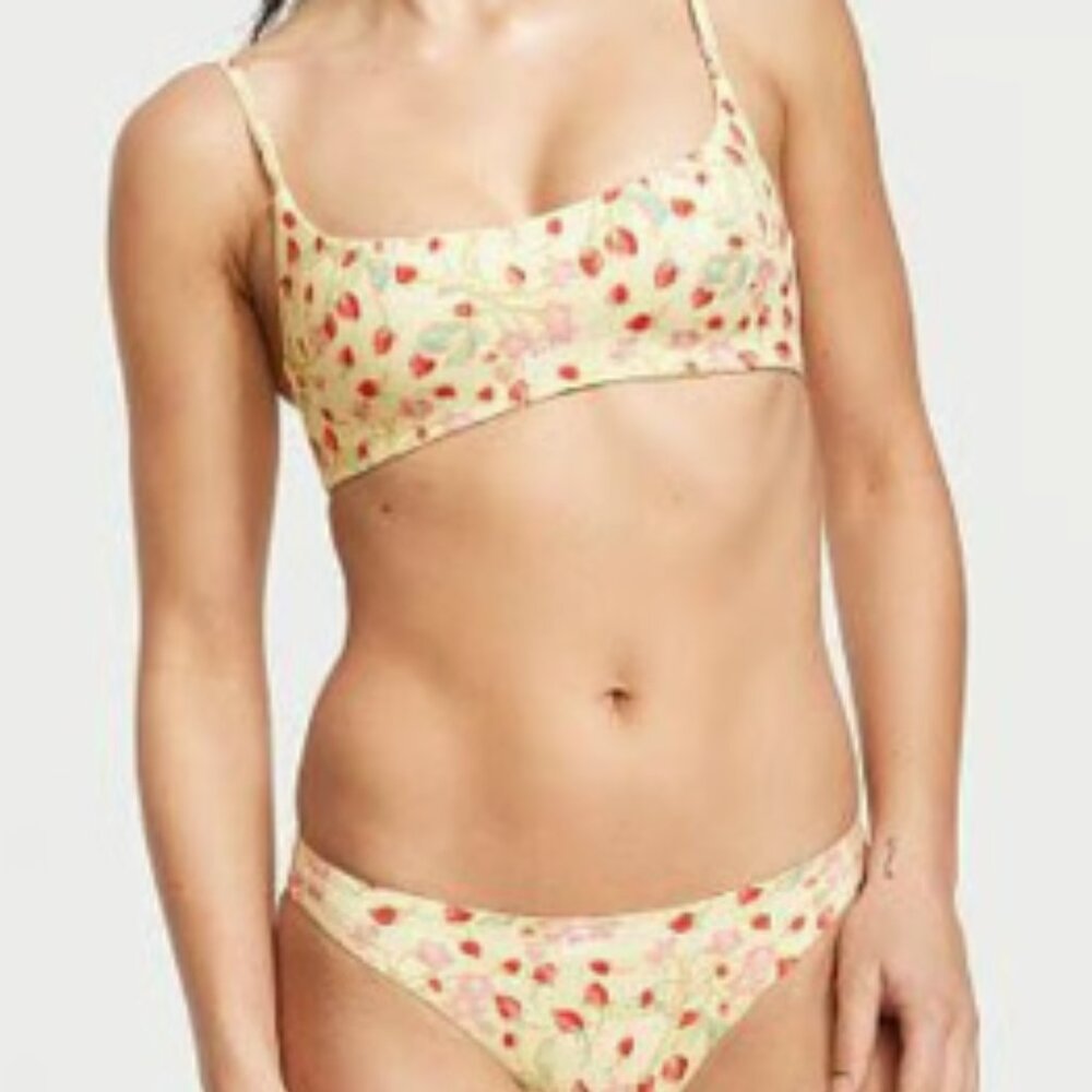 Victorias Secret Strawberry Bikini Top